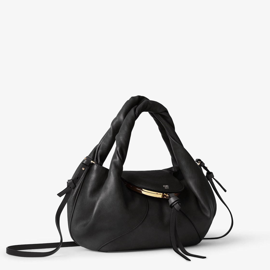 FENDI Spy Small Black leather bag - Image 3